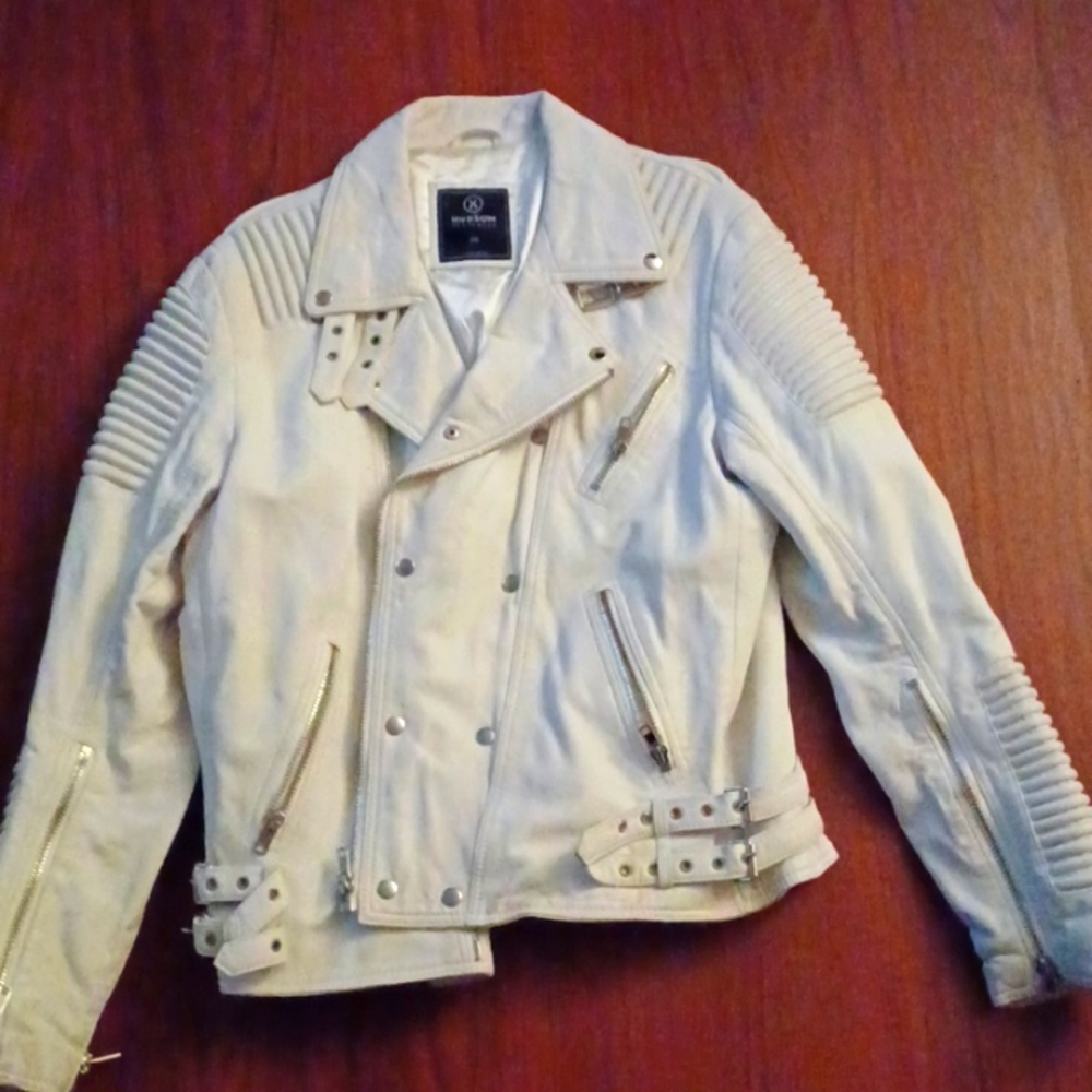Woman 2XL WHITE LEATHER